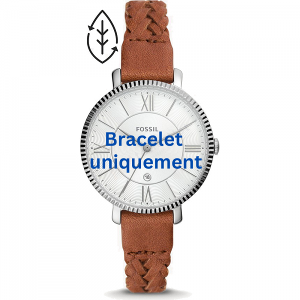 Bracelet leather brown Fossil - JACQUELINE / ES5208-Bracelets de montres-AtelierNet