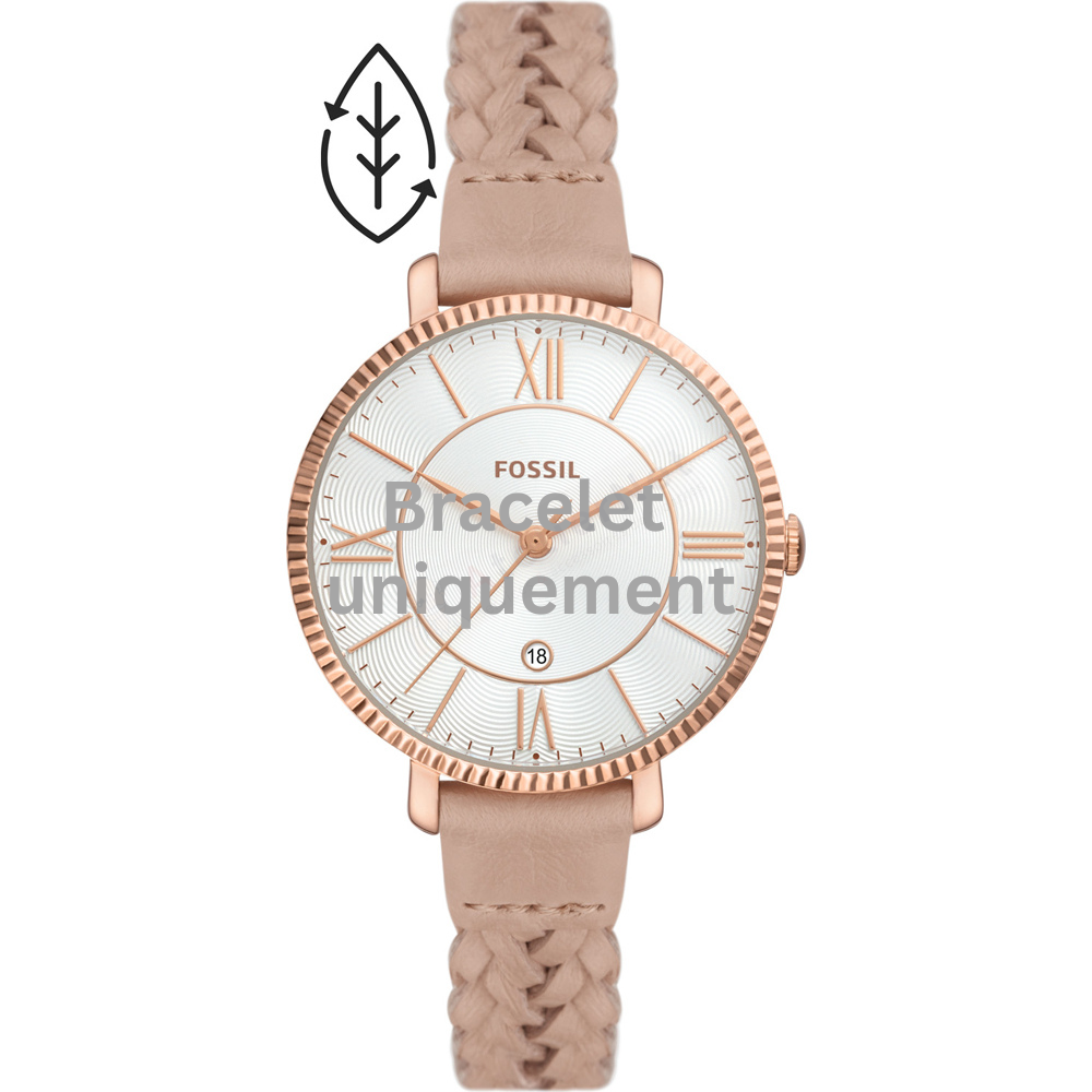 Bracelet cuir brun Fossil - JACQUELINE / ES5207-Bracelet de montre-AtelierNet