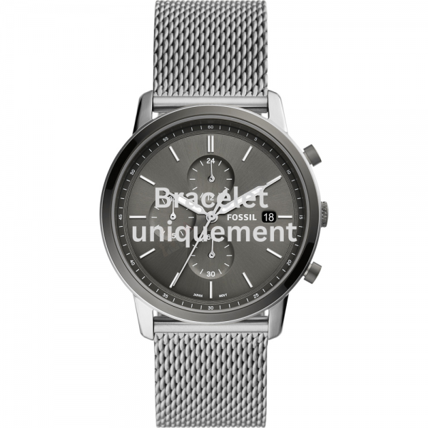Bracelet métal gris Fossil - MINIMALIST / FS5944-Bracelet de montre-AtelierNet