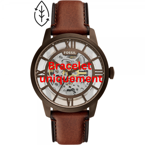 Bracelet leather brown Fossil - TOWNSMAN / ME3225-Bracelets de montres-AtelierNet