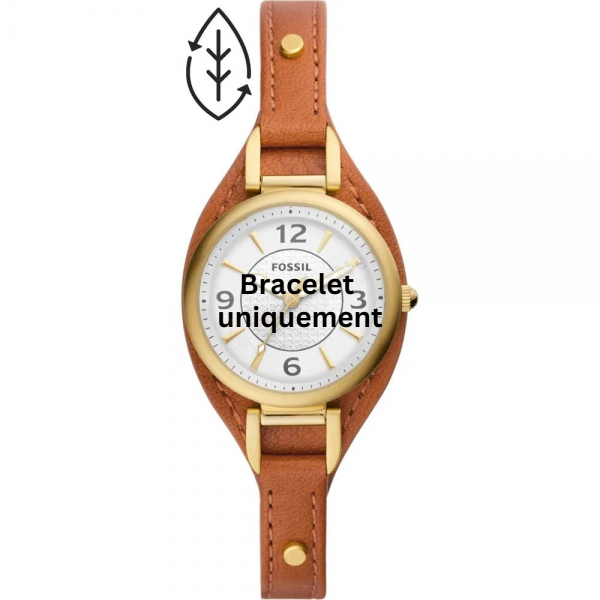 Bracelet leather brown Fossil - CARLIE MINI / ES5215-Bracelets de montres-AtelierNet