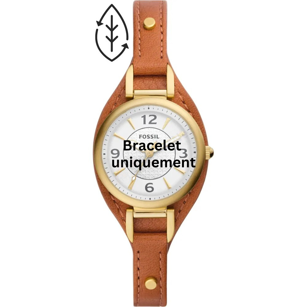Bracelet cuir brun Fossil - CARLIE MINI / ES5215-Bracelet de montre-AtelierNet
