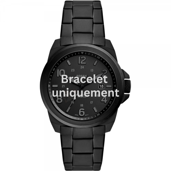 Bracelet metal black Fossil - BRONSON / FS5940-Bracelets de montres-AtelierNet