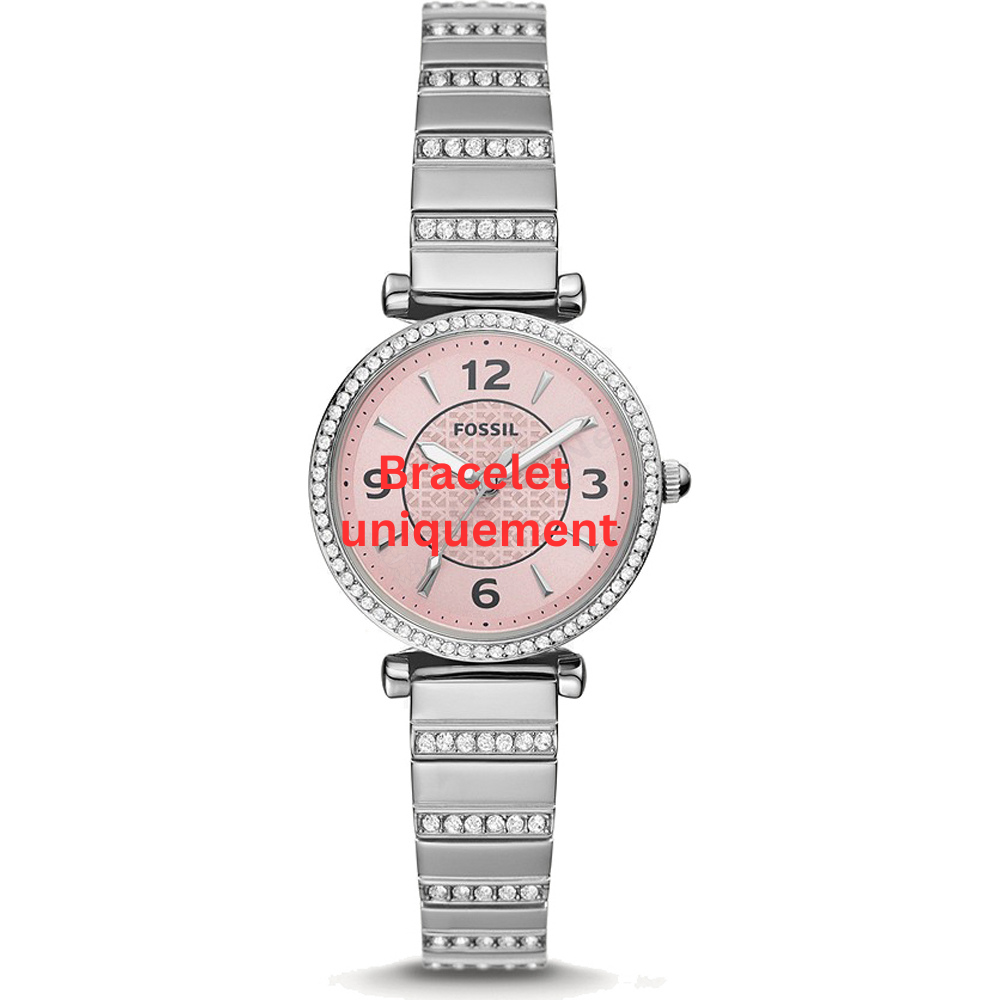 Bracelet métal argent Fossil - CARLIE / ES5189 - ES5182SET - ES5190-Bracelet de montre-AtelierNet