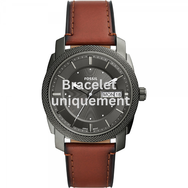Bracelet cuir brun Fossil - MACHINE / FS5900-Bracelet de montre-AtelierNet
