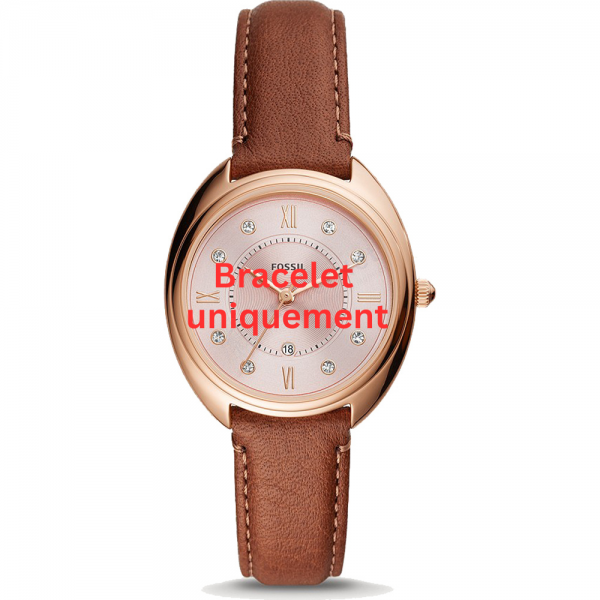 Bracelet cuir brun Fossil - GABBY / ES5115-Bracelet de montre-AtelierNet