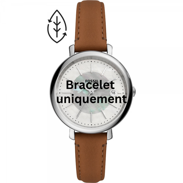 Bracelet cuir brun Fossil - JACQUELINE / ES5090-Bracelet de montre-AtelierNet