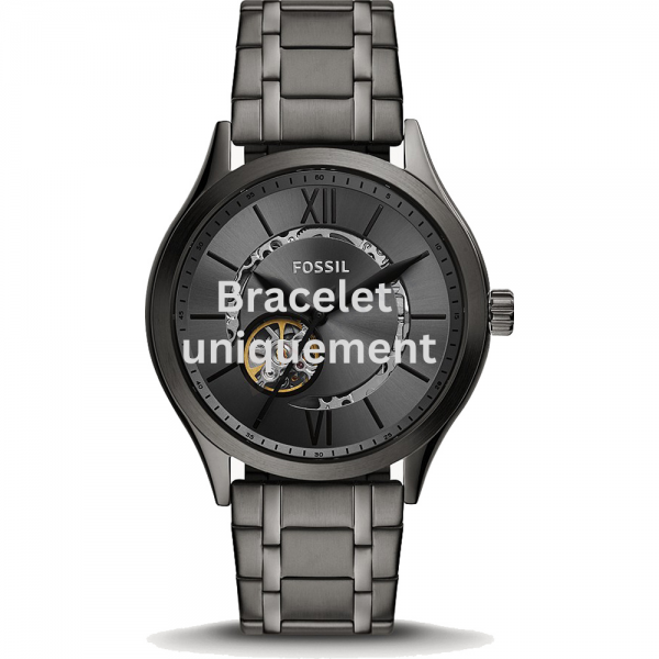 Bracelet métal gris Fossil - FENNMORE / BQ2647-Bracelet de montre-AtelierNet