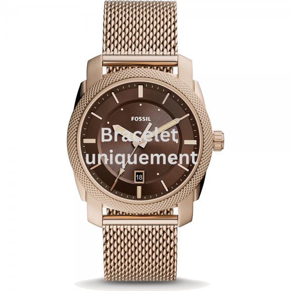 Bracelet métal or rose Fossil - MACHINE / FS5873-Bracelet de montre-AtelierNet