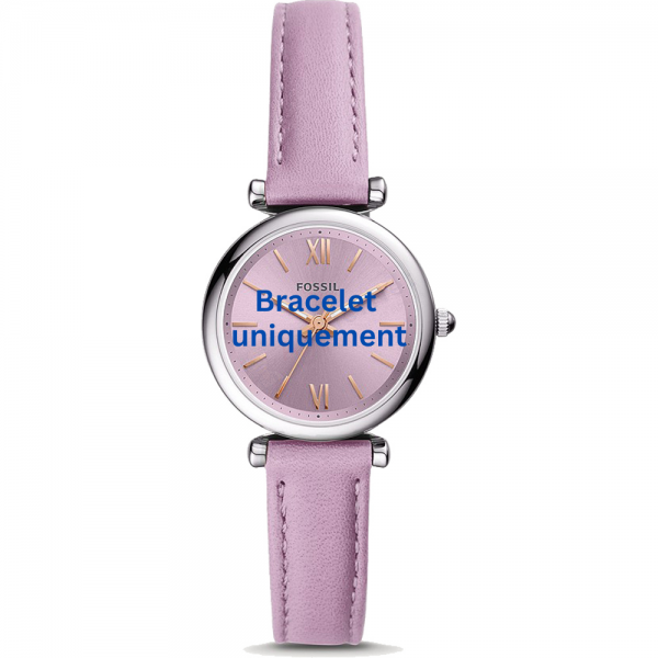 Bracelet cuir violet Fossil - CARLIE MINI / ES5102-Bracelet de montre-AtelierNet