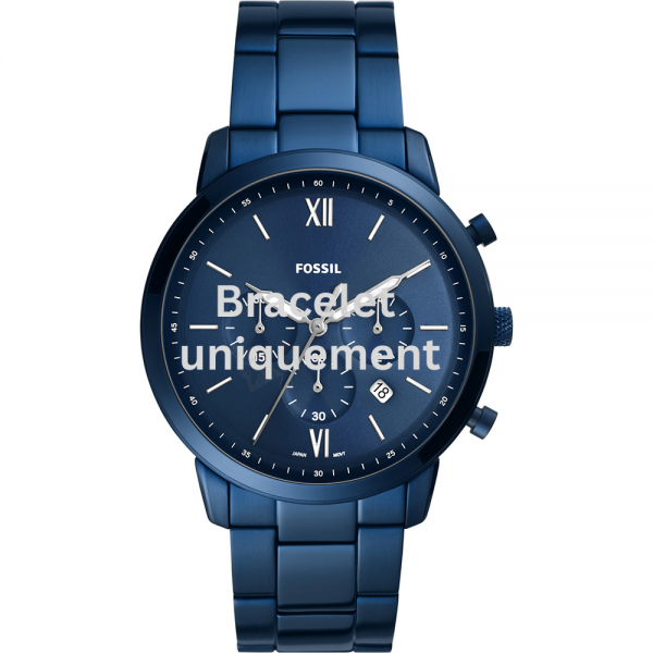 Bracelet metal blue Fossil - NEUTRA / FS5826-Bracelets de montres-AtelierNet