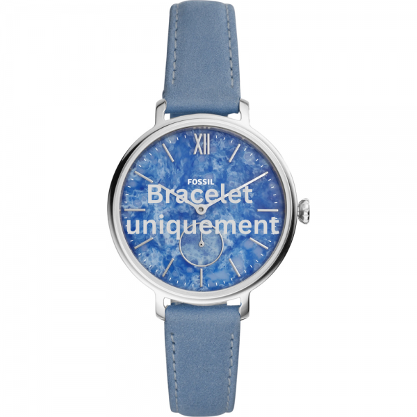 Bracelet cuir bleu Fossil - KALYA / ES5076-Bracelet de montre-AtelierNet