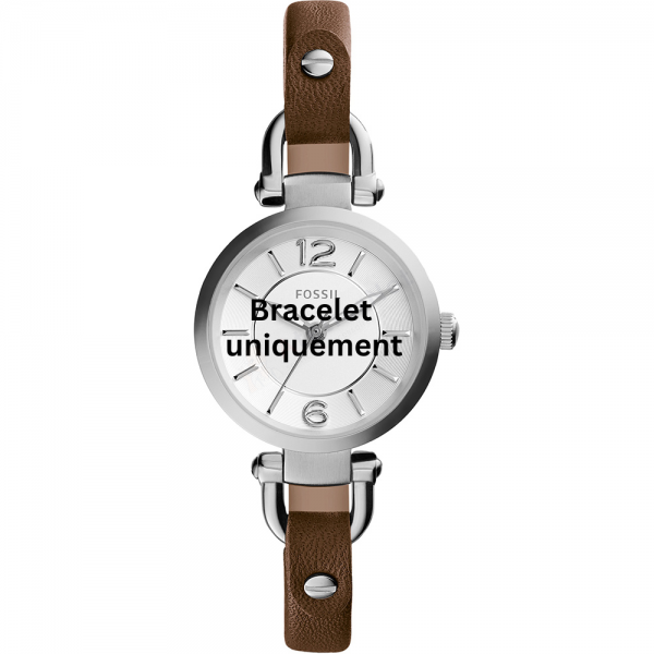 Bracelet cuir marron Fossil - GEORGIA MINI / ES3861-Bracelet de montre-AtelierNet