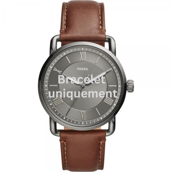 Bracelet cuir brun Fossil - COPELAND / FS5664-Bracelet de montre-AtelierNet