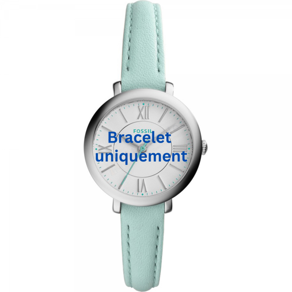 Bracelet cuir turquoise Fossil - JACQUELINE MINI / ES3936-Bracelet de montre-AtelierNet