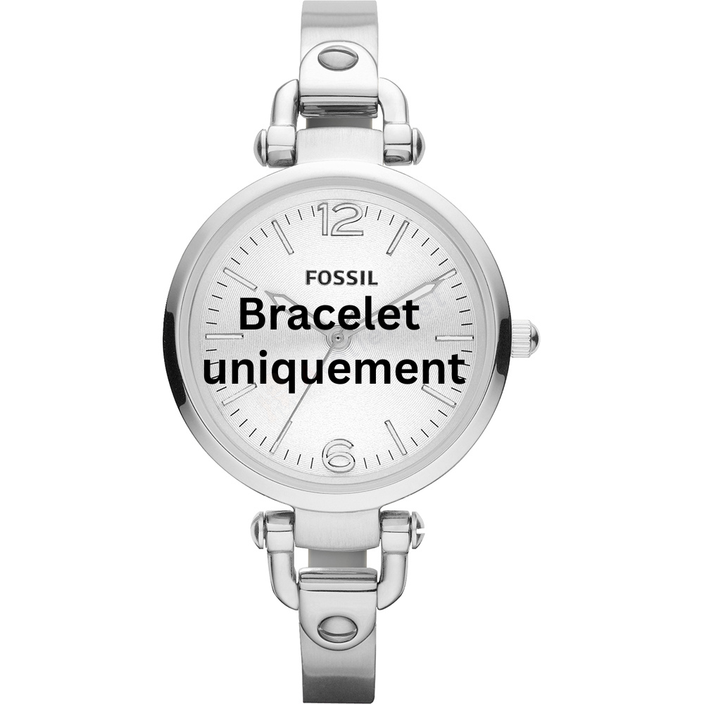 Bracelet métal argent Fossil - GEORGIA / ES3083 - ES3292 - BQ3025 - BQ3053-Bracelet de montre-AtelierNet