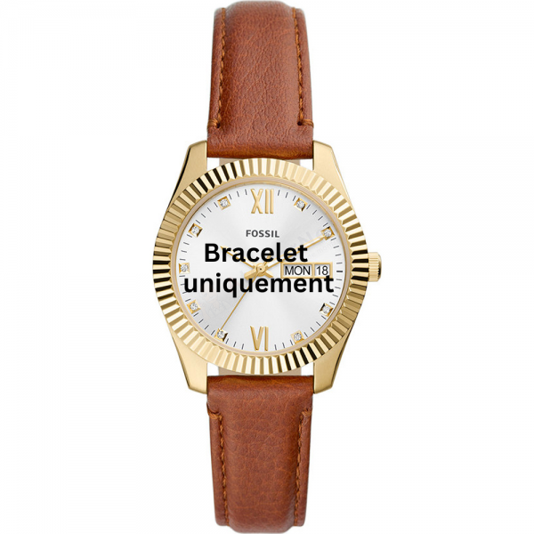 Bracelet cuir brun Fossil - SCARLETTE / ES5184-Bracelet de montre-AtelierNet