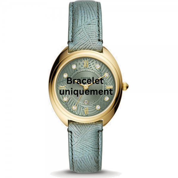Bracelet leather green Fossil - GABBY / ES5163-Bracelets de montres-AtelierNet