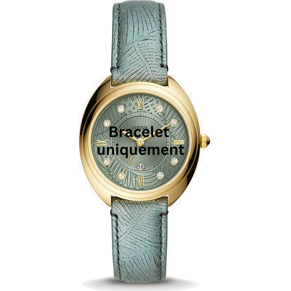 Bracelet cuir vert Fossil - GABBY / ES5163-Bracelet de montre-AtelierNet