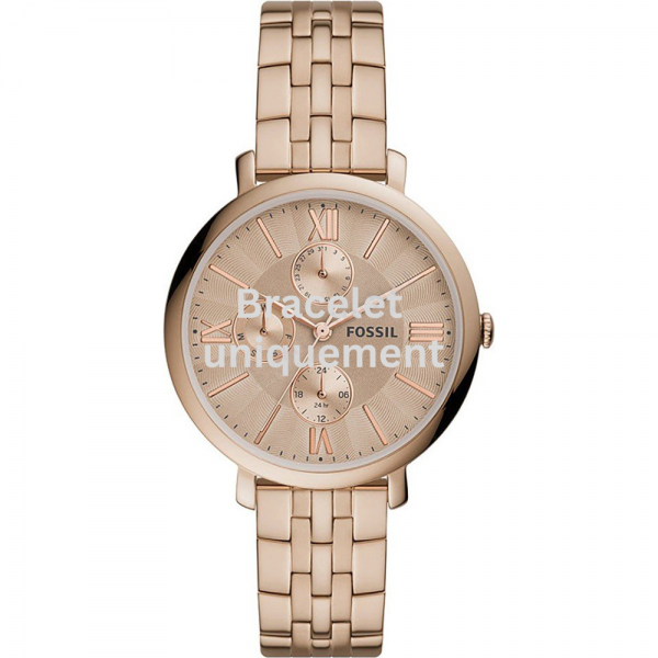 Bracelet métal or rose Fossil - JACQUELINE MULTI / ES5119-Bracelet de montre-AtelierNet
