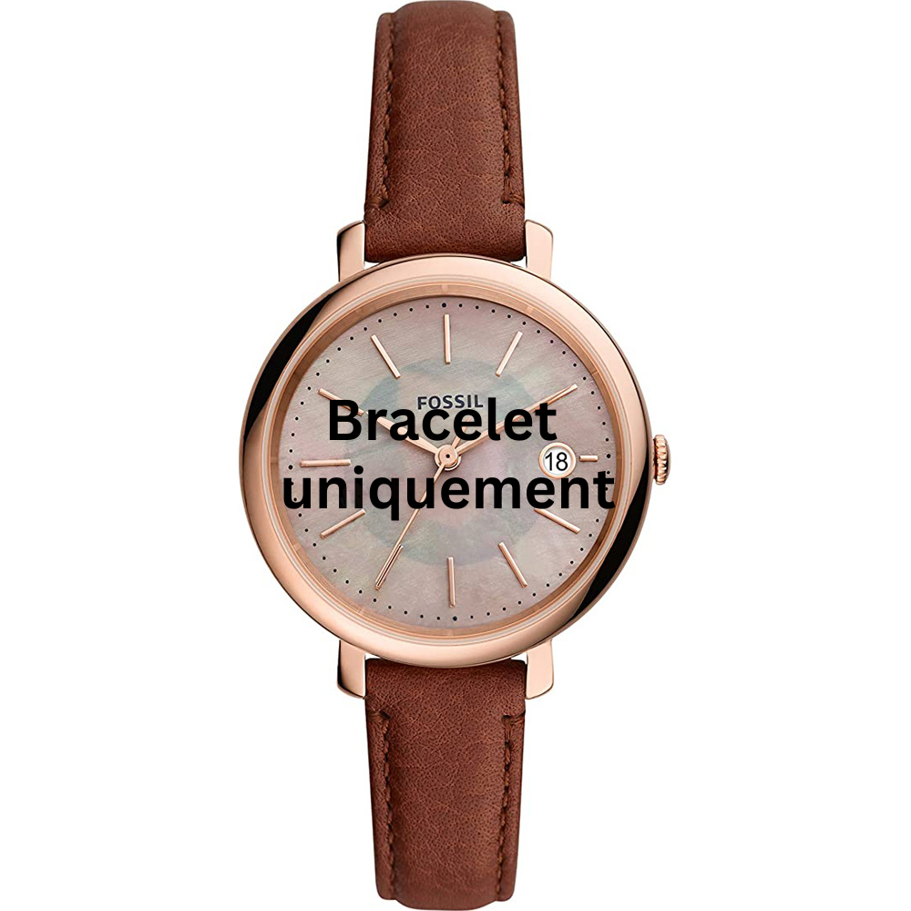 Bracelet cuir brun Fossil - JACQUELINE / ES5121-Bracelet de montre-AtelierNet