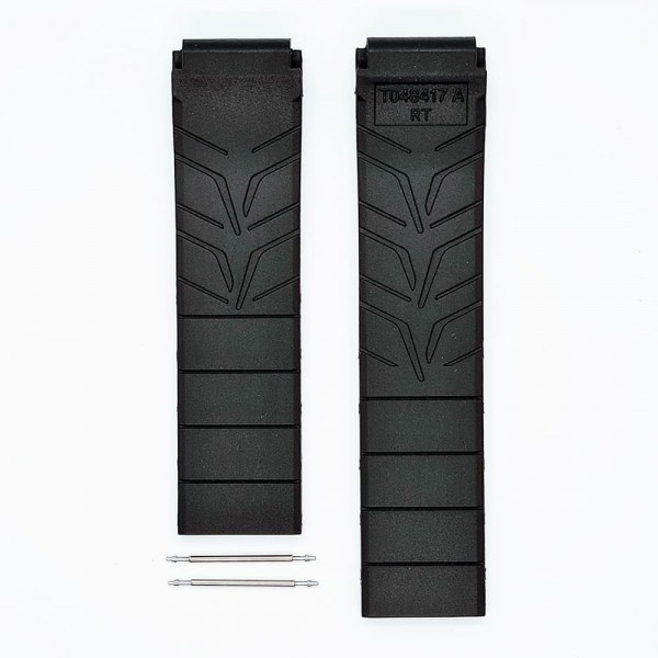 Bracelet silicone Tissot / T-RACE / T610029696-Bracelet Montre Silicone-AtelierNet