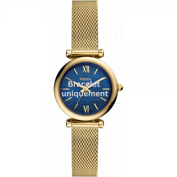 Bracelet metal gold Fossil - CARLIE MINI / ES5020 - ES5155-Bracelets de montres-AtelierNet