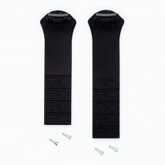 Bracelet silicone Tissot / T-TRACX / T610024840-Bracelet Montre Silicone-AtelierNet