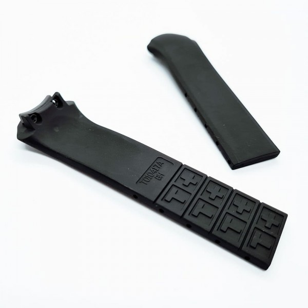 Bracelet silicone Tissot / T-TRACX / T610024840-Bracelet Montre Silicone / Caoutchouc-AtelierNet