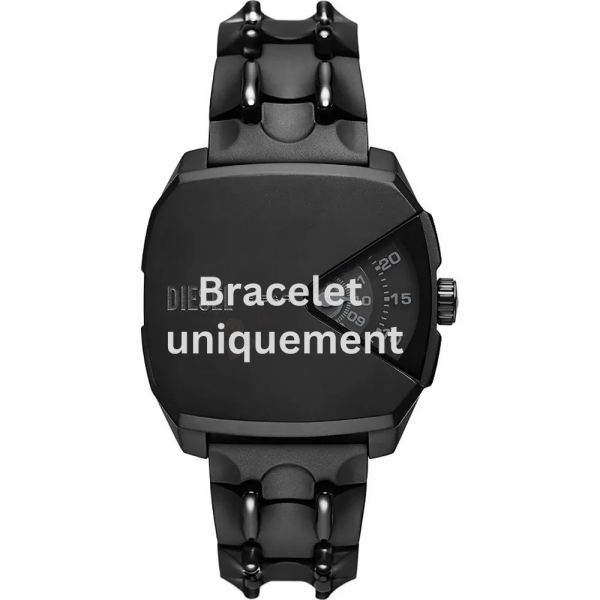 Bracelet metal black Diesel - D.V.A / DZ2171-Bracelets de montres-AtelierNet