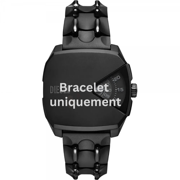 Bracelet métal noir Diesel - D.V.A / DZ2171-Bracelet de montre-AtelierNet