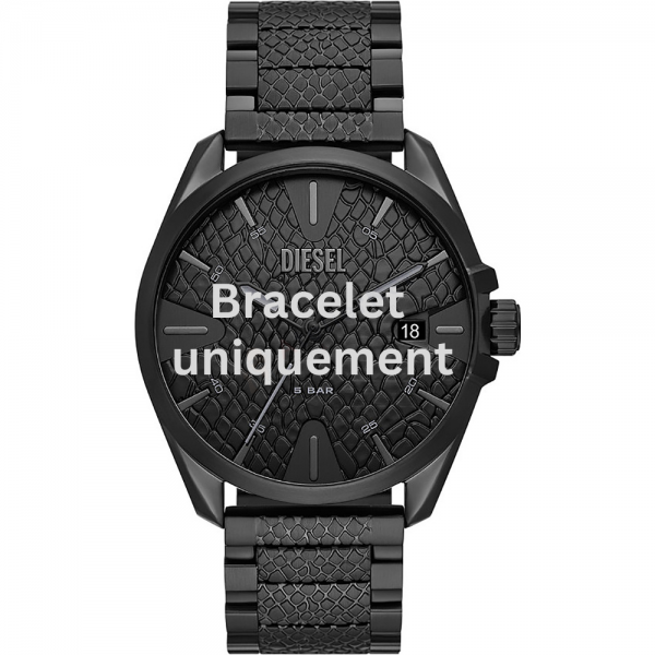 Bracelet metal black Diesel - MS9 / DZ2161-Bracelets de montres-AtelierNet