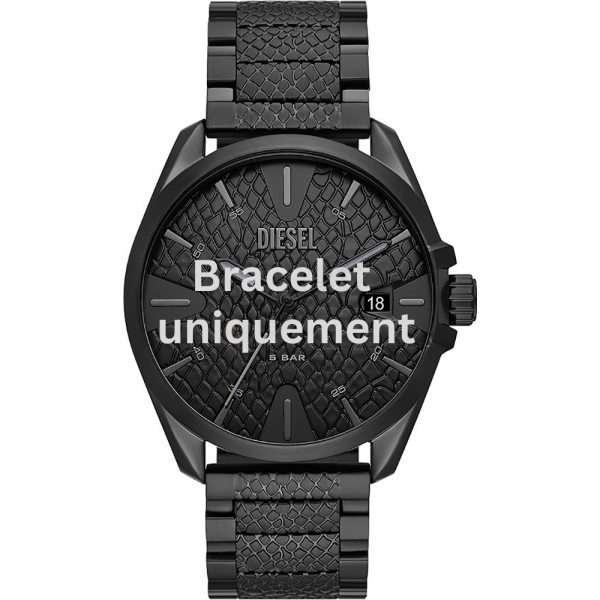 Bracelet métal noir Diesel - MS9 / DZ2161-Bracelet de montre-AtelierNet