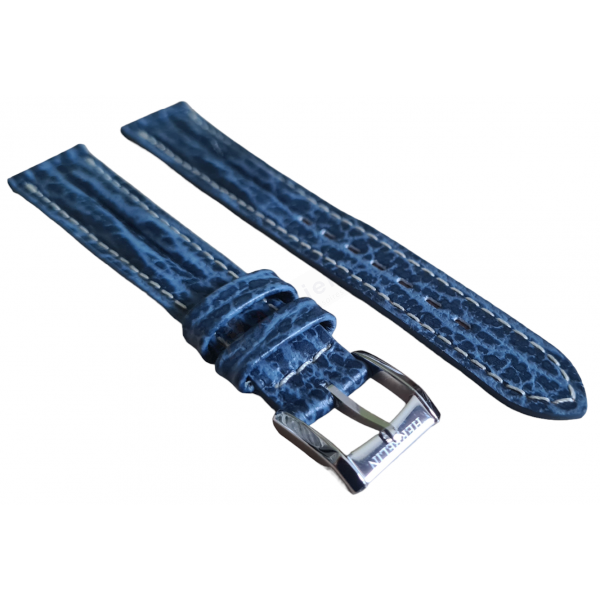 Bracelet cuir Michel Herbelin taille XL - 12855 / 14-993-BLU2-12-XL-Bracelet Montre Cuir-AtelierNet