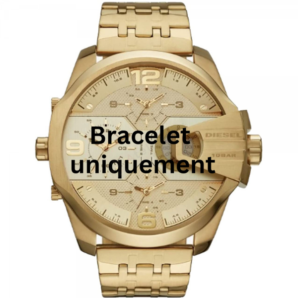 Bracelet métal or Diesel - UBER CHIEF / DZ7447-Bracelet de montre-AtelierNet