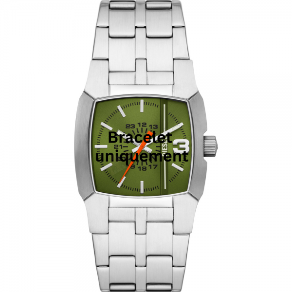 Bracelet métal argent Diesel - CLIFFHANGER / DZ2150 - DZ2152-Bracelet de montre-AtelierNet