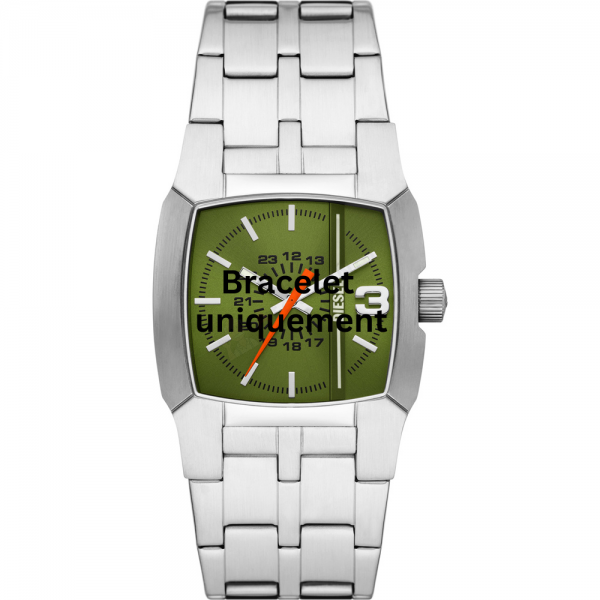 Bracelet metal silver Diesel - CLIFFHANGER / DZ2150 - DZ2152-Bracelets de montres-AtelierNet