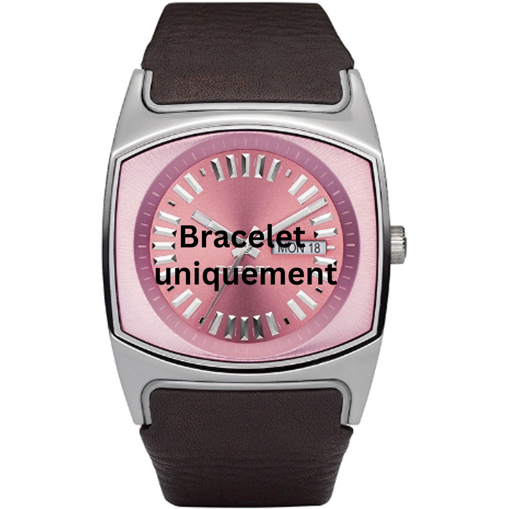 Bracelet leather brown Diesel - DZ5215-Bracelets de montres-AtelierNet