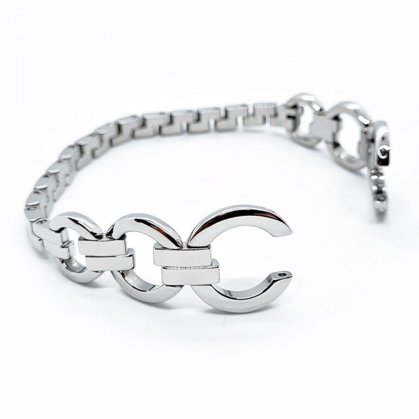 Bracelet acier Tissot - FLAMINGO / T605042400-Bracelets Métal-AtelierNet