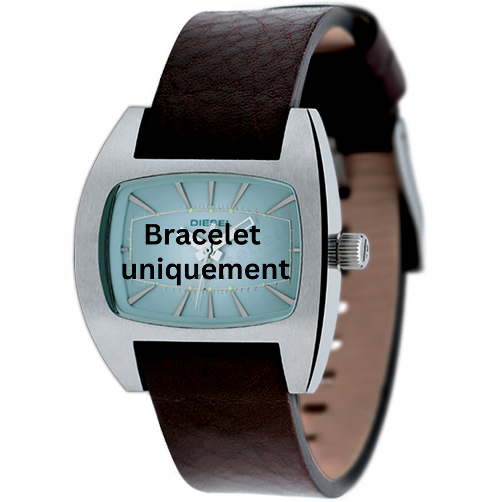 Bracelet cuir marron Diesel - DZ2038-Bracelet de montre-AtelierNet