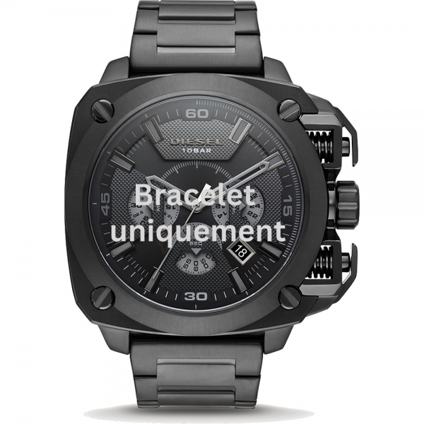Bracelet metal black Diesel - BAMF / DZ7449-Bracelets de montres-AtelierNet