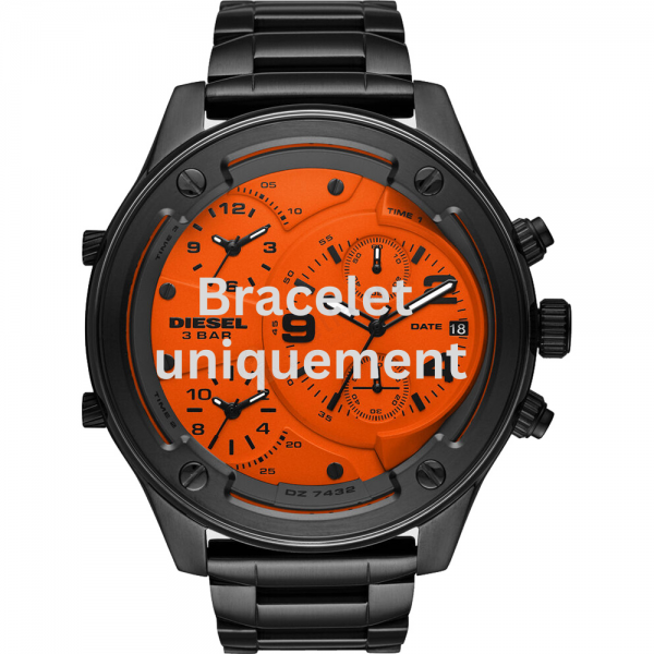 Bracelet métal gris Diesel - BOLTDOWN / DZ7432-Bracelet Montre Diesel-AtelierNet