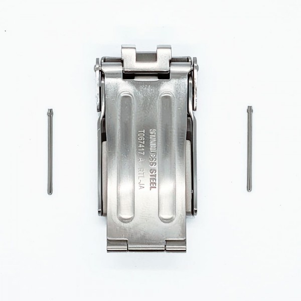 Fermoir acier pour bracelet métal Tissot - PRS200 / T631031550-Accessoires de montres-AtelierNet