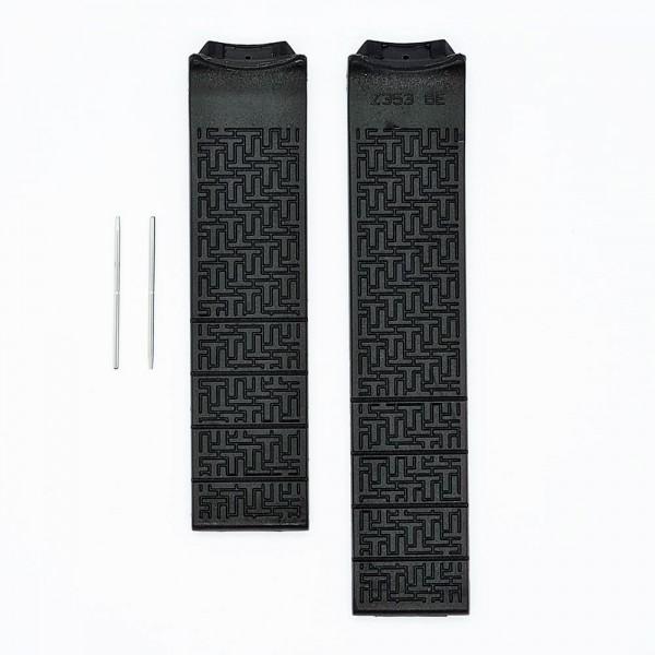 Bracelet silicone Tissot / T-TOUCH I / T610014614-Bracelet Montre Silicone-AtelierNet