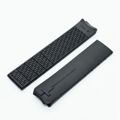 Bracelet silicone Tissot / T-TOUCH I / T610014614-Bracelet Montre Silicone-AtelierNet