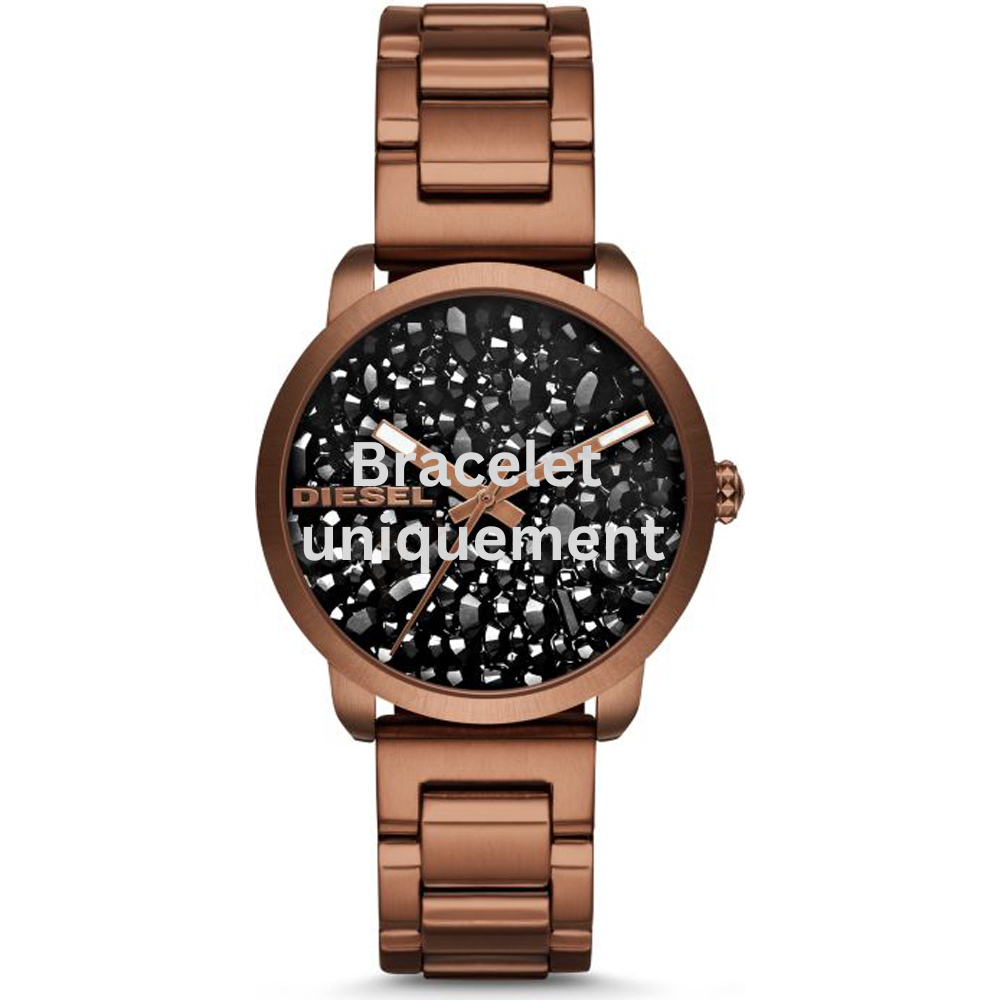 Bracelet métal marron Diesel - FLARE MEDIUM / DZ5560-Bracelet de montre-AtelierNet