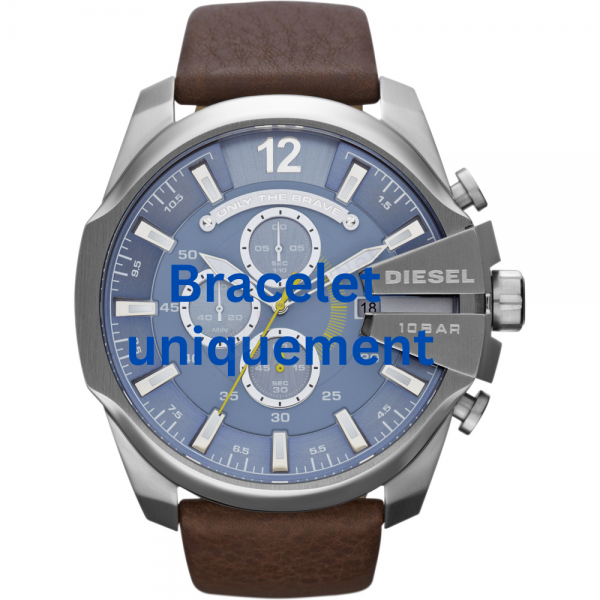 Bracelet leather brown Diesel MEGA CHIEF DZ4281 DZ4290 DZ43