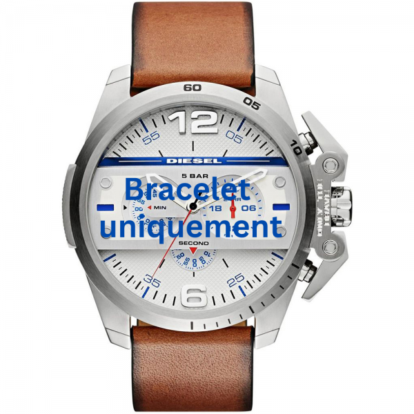 Bracelet leather brown Diesel - IRONSIDE / DZ4365-Bracelets Diesel-AtelierNet