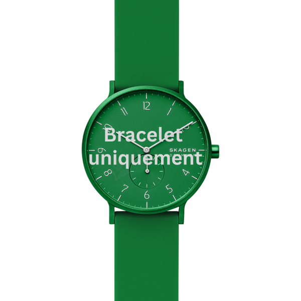 Bracelet caoutchouc vert Skagen - AAREN / SKW6545 - SKW6706-Bracelet de montre-AtelierNet
