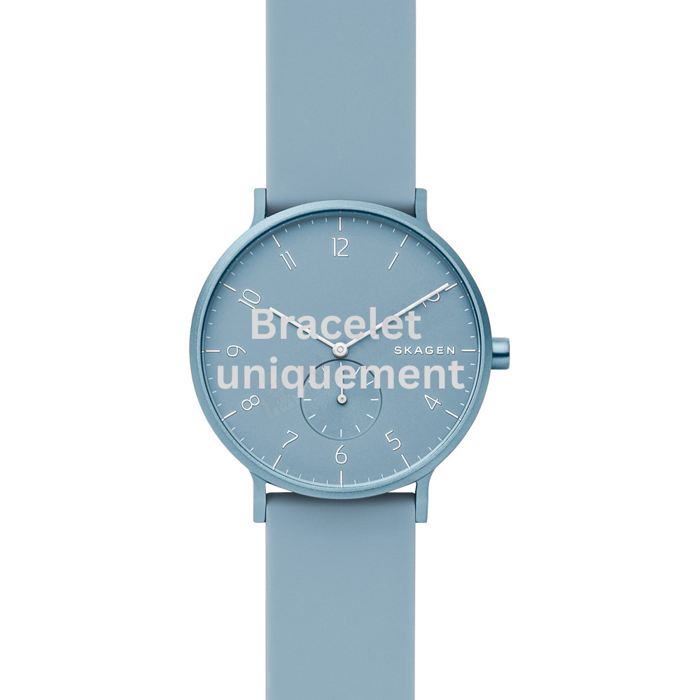Bracelet caoutchouc bleu Skagen - AAREN KULOR / SKW6509-Bracelet de montre-AtelierNet